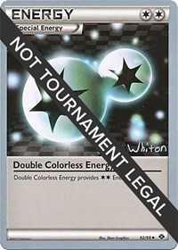 Double Colorless Energy - 2013 (Ian Whiton) 92/99 World Championship Decks Pokémon card