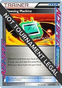 Dowsing Machine - 2013 (Clement Lamberton) 128/135 World Championship Decks Pokémon card