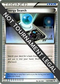 Energy Search - 2013 (Jason Klaczynski) 128/149 World Championship Decks Pokémon card