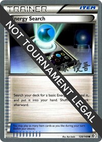 Energy Search - 2013 (Yugo Sato) 128/149 World Championship Decks Pokémon card