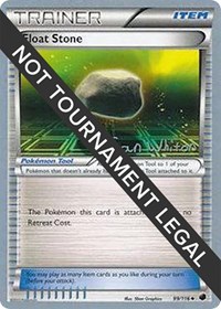 Float Stone - 2013 (Ian Whiton) 99/116 World Championship Decks Pokémon card