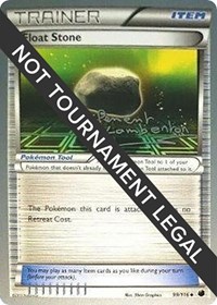 Float Stone - 2013 (Clement Lamberton) 99/116 World Championship Decks Pokémon card
