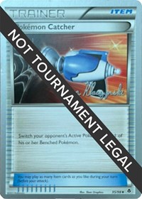 Pokemon Catcher - 2013 (Jason Klaczynski) 95/98 World Championship Decks Pokémon card