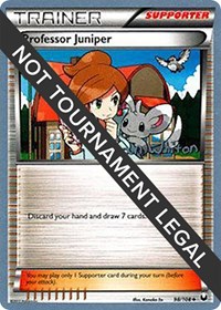 Professor Juniper - 2013 (Ian Whiton) 98/108 World Championship Decks Pokémon card