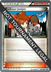 Professor Juniper - 2013 (Yugo Sato) 98/108 World Championship Decks Pokémon card