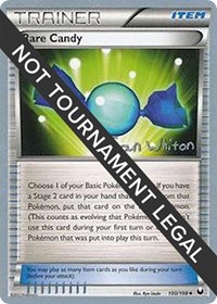 Rare Candy - 2013 (Ian Whiton) 100/108 World Championship Decks Pokémon card