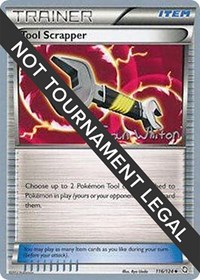 Tool Scrapper - 2013 (Ian Whiton) 116/124 World Championship Decks Pokémon card