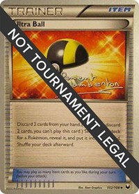Ultra Ball - 2013 (Clement Lamberton) 102/108 World Championship Decks Pokémon card