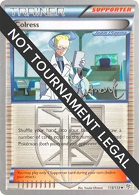 Colress - 2014 (Andrew Estrada) 118/135 World Championship Decks Pokémon card