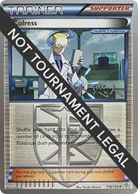 Colress - 2014 (Haruto Kobayashi) 118/135 World Championship Decks Pokémon card