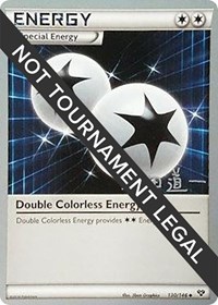 Double Colorless Energy - 2014 (Michikazu Tsuda) 130/146 World Championship Decks Pokémon card