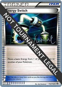 Energy Switch - 2014 (Andrew Estrada) 112/114 World Championship Decks Pokémon card
