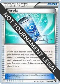 Evosoda - 2014 (Trent Orndorff) 116/146 World Championship Decks Pokémon card
