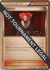 Lysandre - 2014 (Haruto Kobayashi) 90/106 World Championship Decks Pokémon card