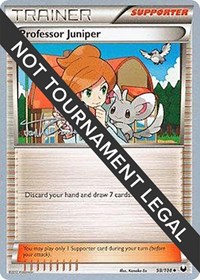 Professor Juniper - 2014 (Trent Orndorff) 98/108 World Championship Decks Pokémon card