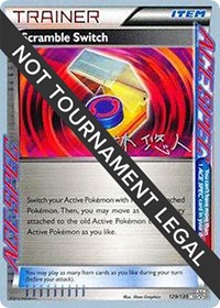 Scramble Switch - 2014 (Haruto Kobayashi) 129/135 World Championship Decks Pokémon card