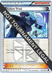 Shadow Triad - 2014 (Andrew Estrada) 102/116 World Championship Decks Pokémon card