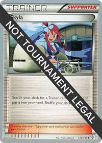 Skyla - 2014 (Trent Orndorff) 134/149 World Championship Decks Pokémon card