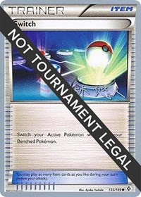 Switch - 2014 (Haruto Kobayashi) 135/149 World Championship Decks Pokémon card