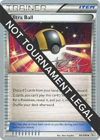 Ultra Ball - 2014 (Trent Orndorff) 99/108 World Championship Decks Pokémon card