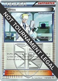 Colress - 2015 (Patrick Martinez) 118/135 World Championship Decks Pokémon card