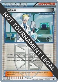 Colress - 2015 (Rowan Stavenow) 118/135 World Championship Decks Pokémon card