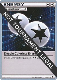 Double Colorless Energy - 2015 (Patrick Martinez) 111/119 World Championship Decks Pokémon card