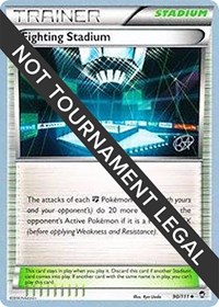Fighting Stadium - 2015 (Rowan Stavenow) 90/111 World Championship Decks Pokémon card