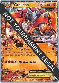 Groudon EX - 2015 (Alejandro Ng-Guzman) 85/160