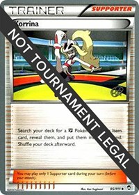 Korrina - 2015 (Rowan Stavenow) 95/111 World Championship Decks Pokémon card