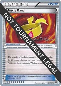 Muscle Band - 2015 (Jacob Van Wagner) 121/146 World Championship Decks Pokémon card