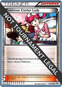 Pokemon Center Lady - 2015 (Alejandro Ng-Guzman) 93/106 World Championship Decks Pokémon card