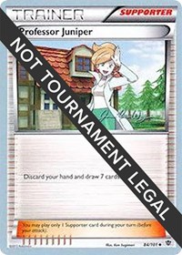 Professor Juniper - 2015 (Jacob Van Wagner) 84/101 World Championship Decks Pokémon card