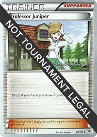 Professor Juniper - 2015 (Patrick Martinez) 84/101 World Championship Decks Pokémon card