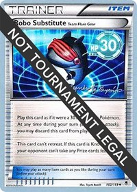 Robo Substitute (Team Flare Gear) - 2015 (Alejandro Ng-Guzman) 102/119 World Championship Decks Pokémon card