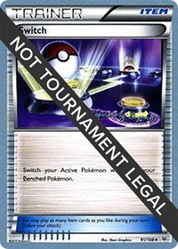 Switch - 2015 (Alejandro Ng-Guzman) 91/104 World Championship Decks Pokémon card