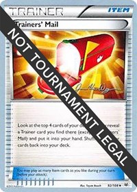 Trainers' Mail - 2015 (Jacob Van Wagner) 92/108 World Championship Decks Pokémon card