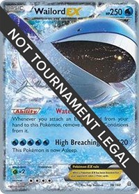 Wailord EX - 2015 (Jacob Van Wagner) 38/160