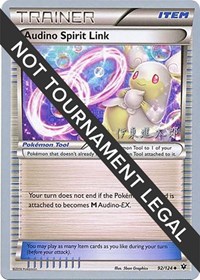 Audino Spirit Link - 2016 (Shintaro Ito) 92/124 World Championship Decks Pokémon card