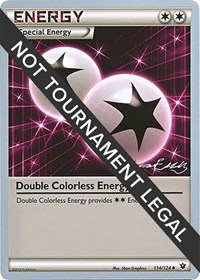 Double Colorless Energy - 2016 (Jesper Eriksen) 114/124 World Championship Decks Pokémon card