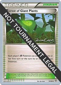 Forest of Giant Plants - 2016 (Jesper Eriksen) 74/98 World Championship Decks Pokémon card