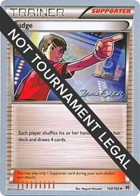 Judge - 2016 (Jesper Eriksen) 143/162 World Championship Decks Pokémon card