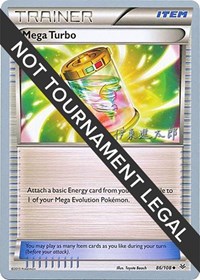 Mega Turbo - 2016 (Shintaro Ito) 86/108 World Championship Decks Pokémon card