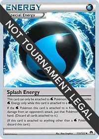 Splash Energy - 2016 (Cody Walinski) 113/122 World Championship Decks Pokémon card