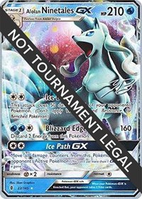 Alolan Ninetales GX - 2017 (Zachary Bokhari) 22/145