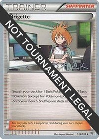 Brigette - 2017 (Naoto Suzuki) 134/162 World Championship Decks Pokémon card