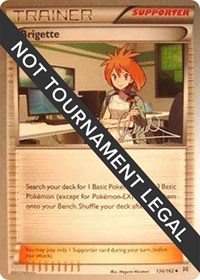 Brigette - 2017 (Diego Cassiraga) 134/162 World Championship Decks Pokémon card