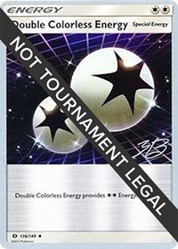 Double Colorless Energy - 2017 (Zachary Bokhari) 136/149 World Championship Decks Pokémon card