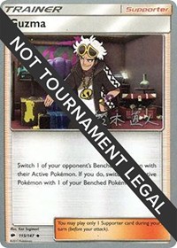 Guzma - 2017 (Naoto Suzuki) 115/147 World Championship Decks Pokémon card