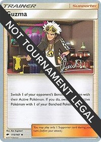 Guzma - 2017 (Diego Cassiraga) 115/147 World Championship Decks Pokémon card